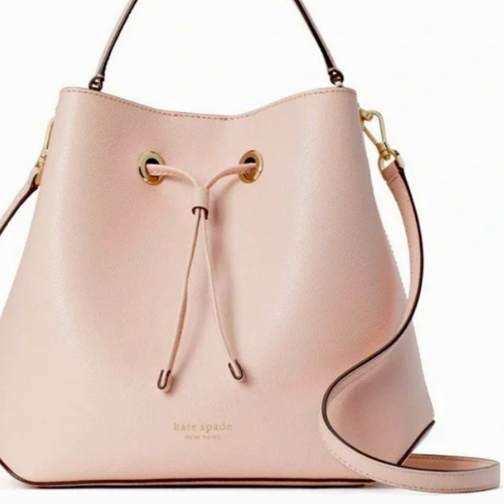 Kate Spade Eva Large Bucket Rose Smoke
